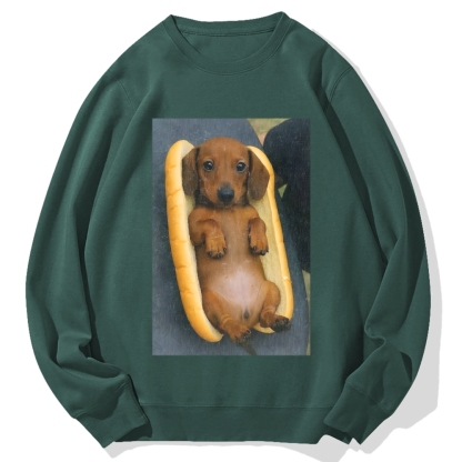 Real Hot Dog Cotton Sweatshirt
