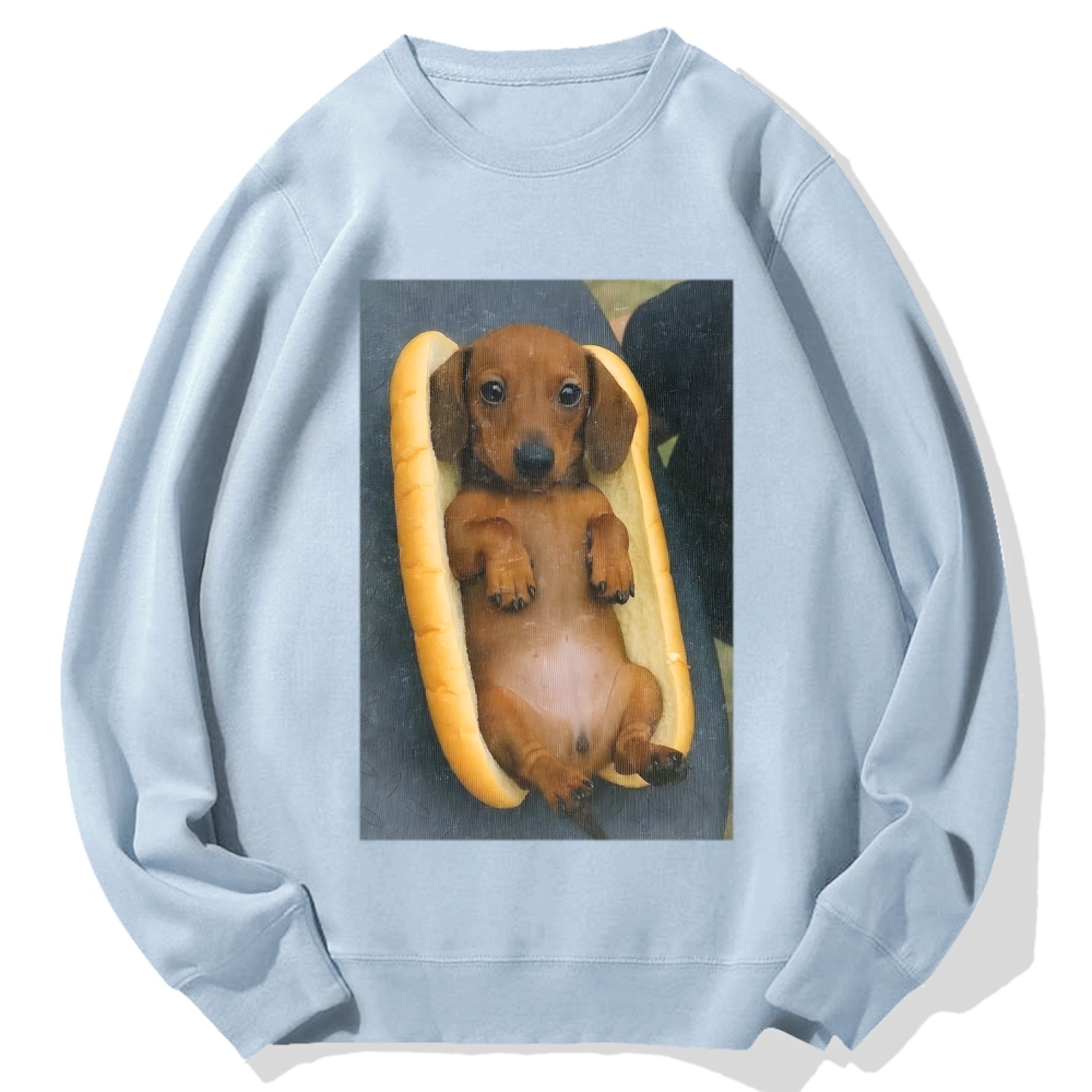 Real Hot Dog Cotton Sweatshirt
