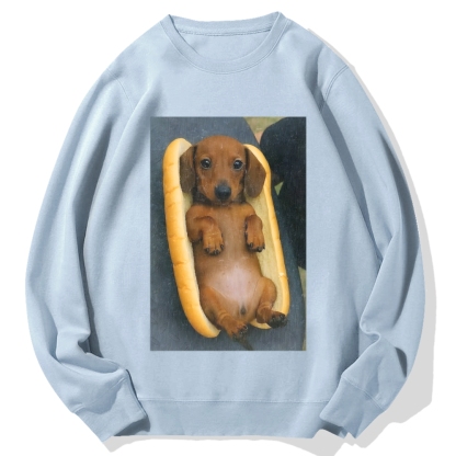 Real Hot Dog Cotton Sweatshirt