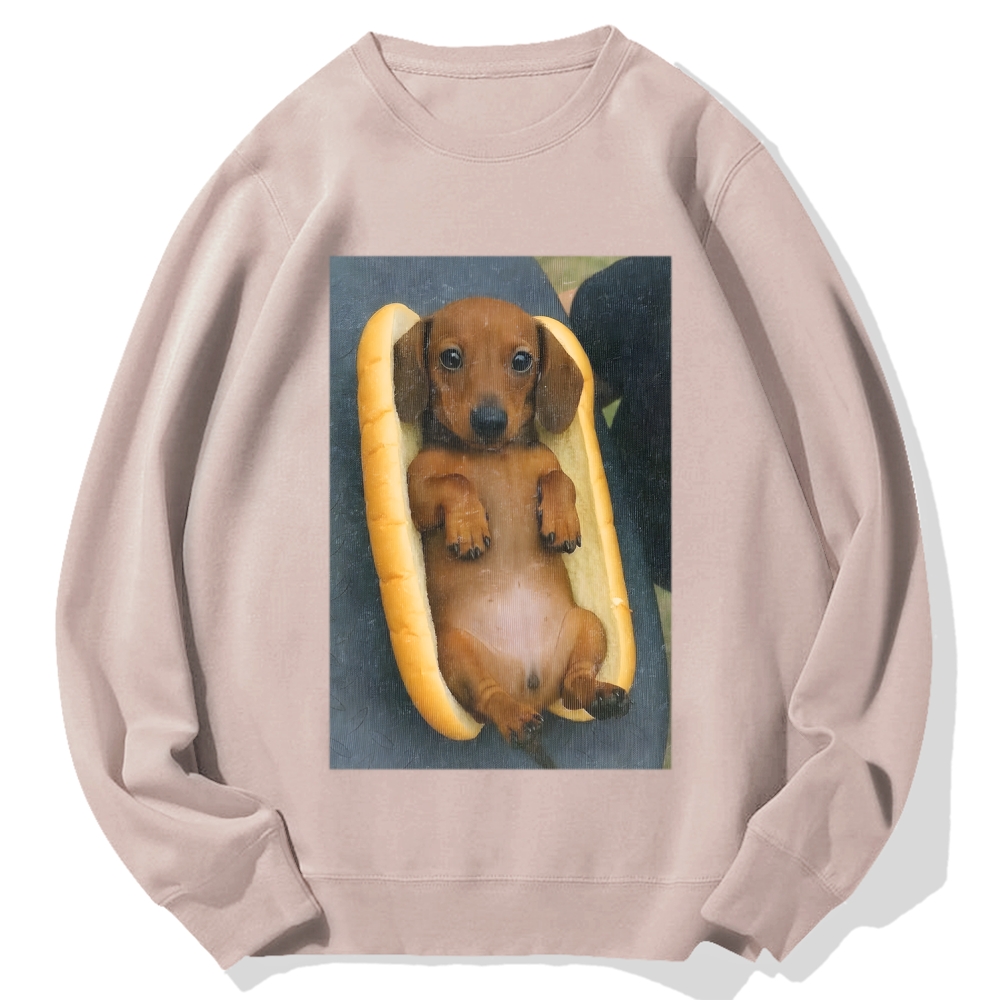 Real Hot Dog Cotton Sweatshirt