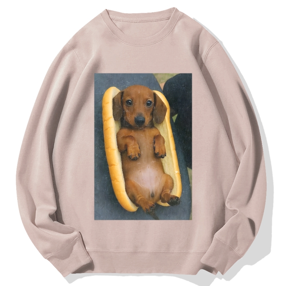 Real Hot Dog Cotton Sweatshirt