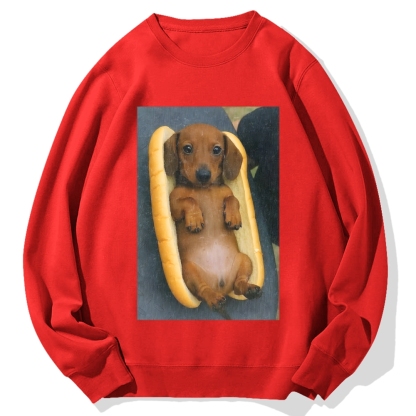 Real Hot Dog Cotton Sweatshirt