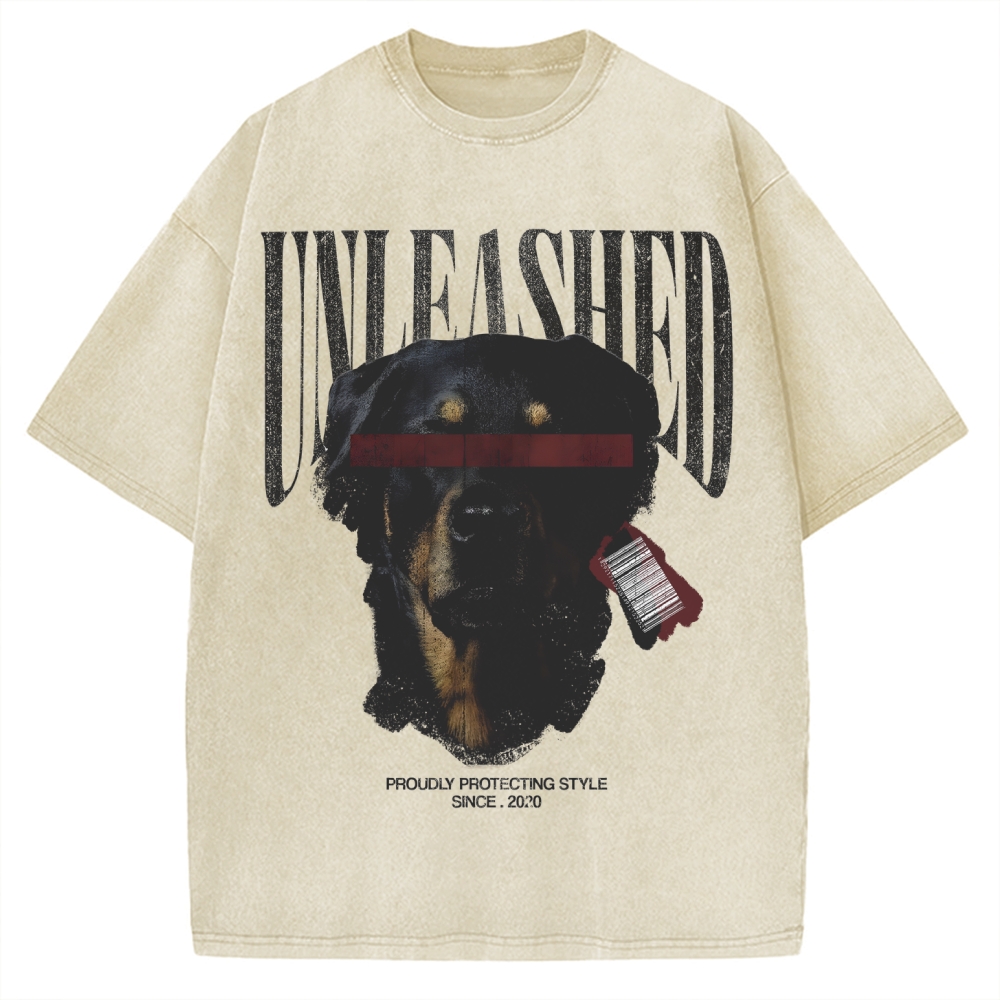Rottweiler Vintage Washed T-shirt