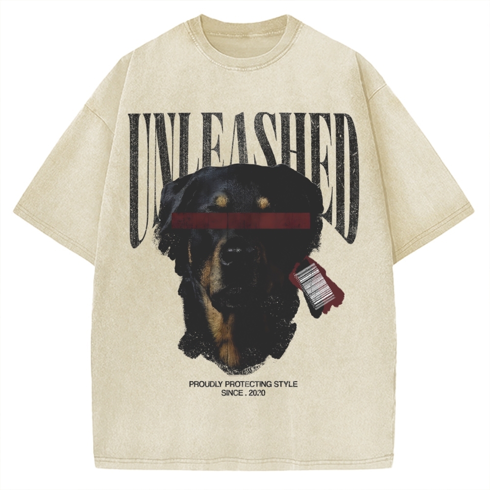 Rottweiler Vintage Washed T-shirt