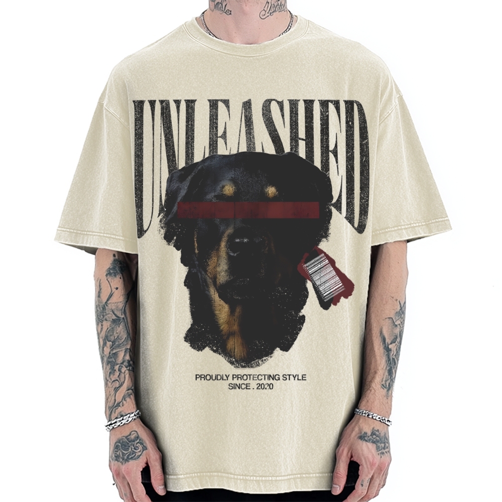 Rottweiler Vintage Washed T-shirt