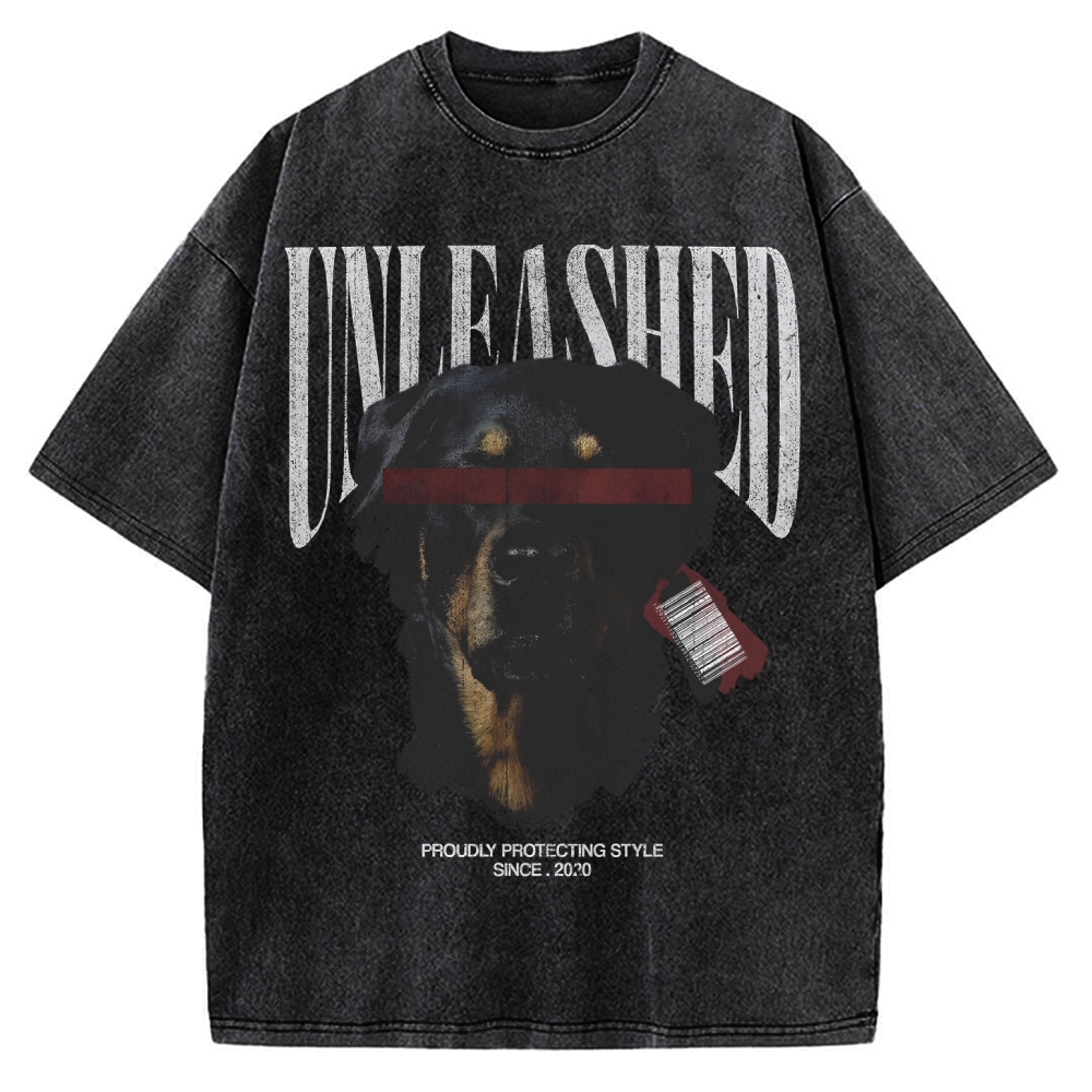 Rottweiler Vintage Washed T-shirt