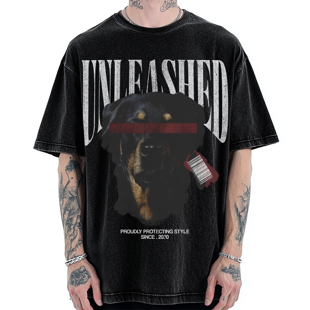 Rottweiler Vintage Washed T-shirt