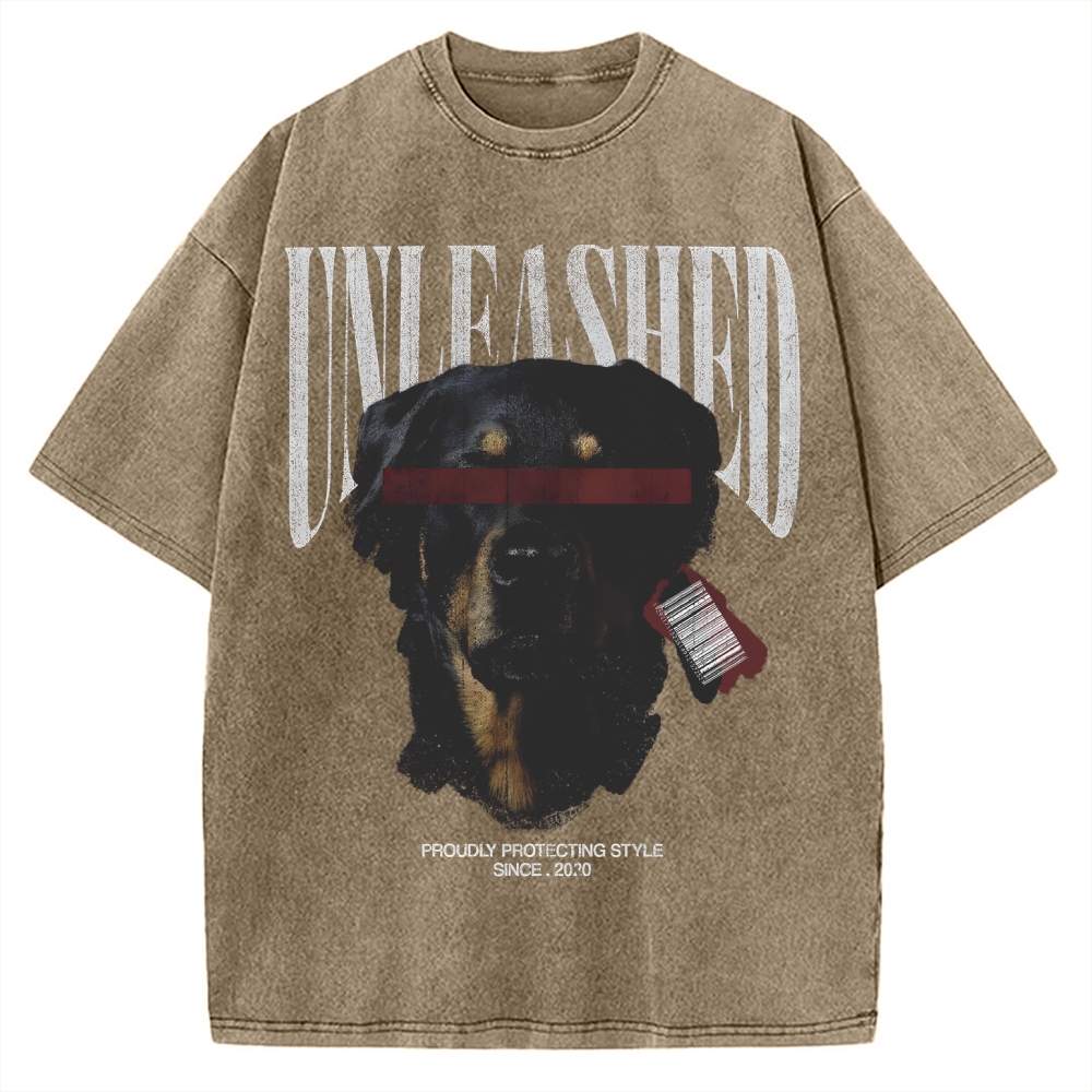 Rottweiler Vintage Washed T-shirt
