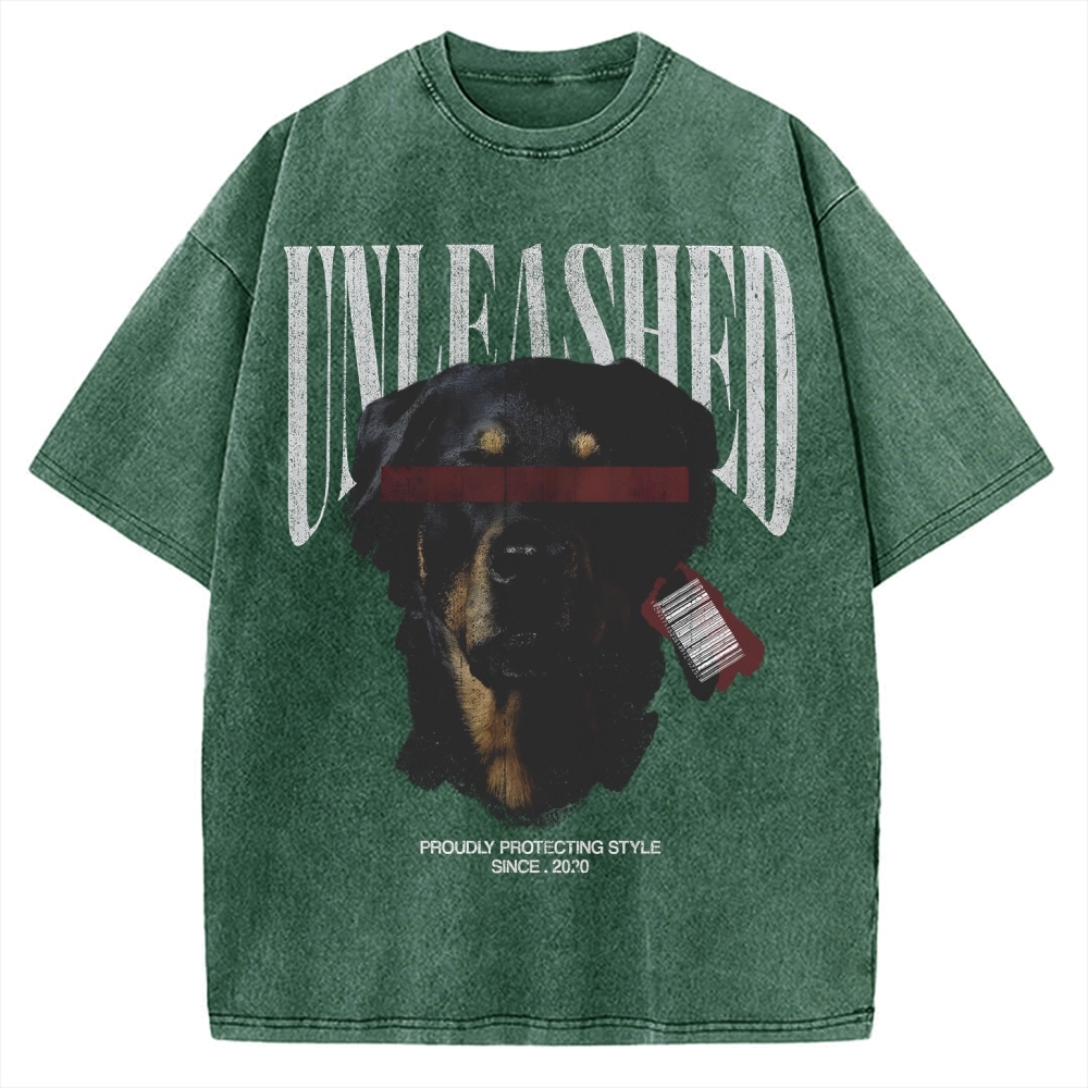 Rottweiler Vintage Washed T-shirt