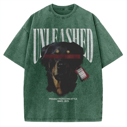 Rottweiler Vintage Washed T-shirt