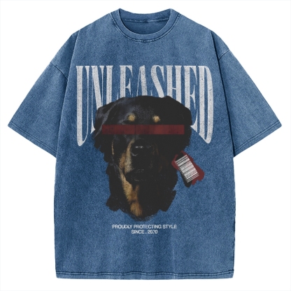 Rottweiler Vintage Washed T-shirt