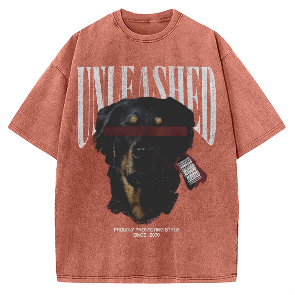 Rottweiler Vintage Washed T-shirt