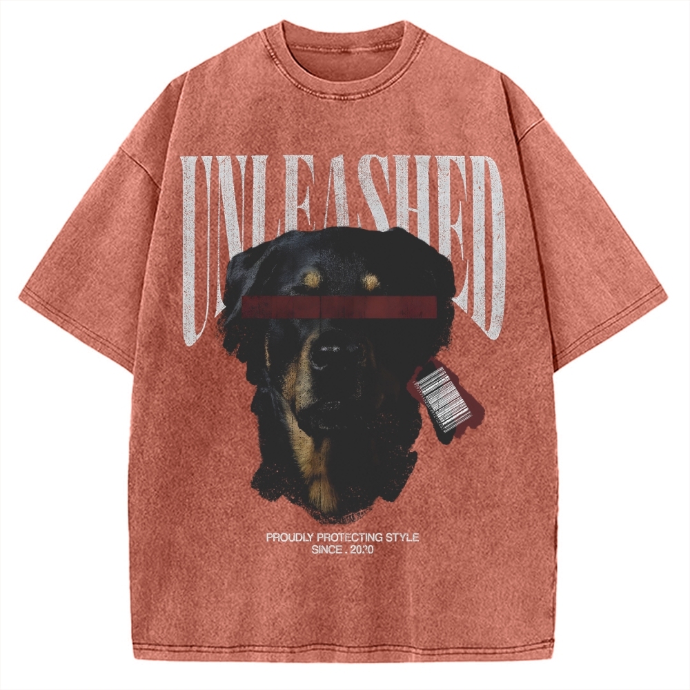 Rottweiler Vintage Washed T-shirt