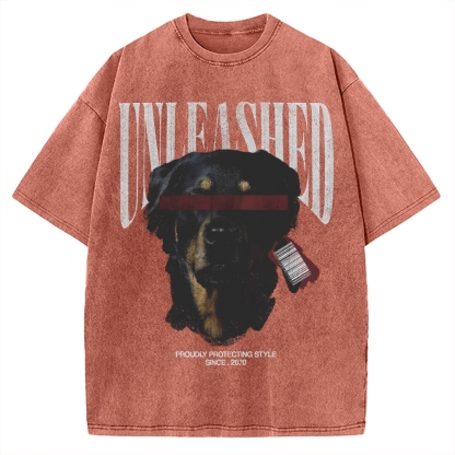 Rottweiler Vintage Washed T-shirt