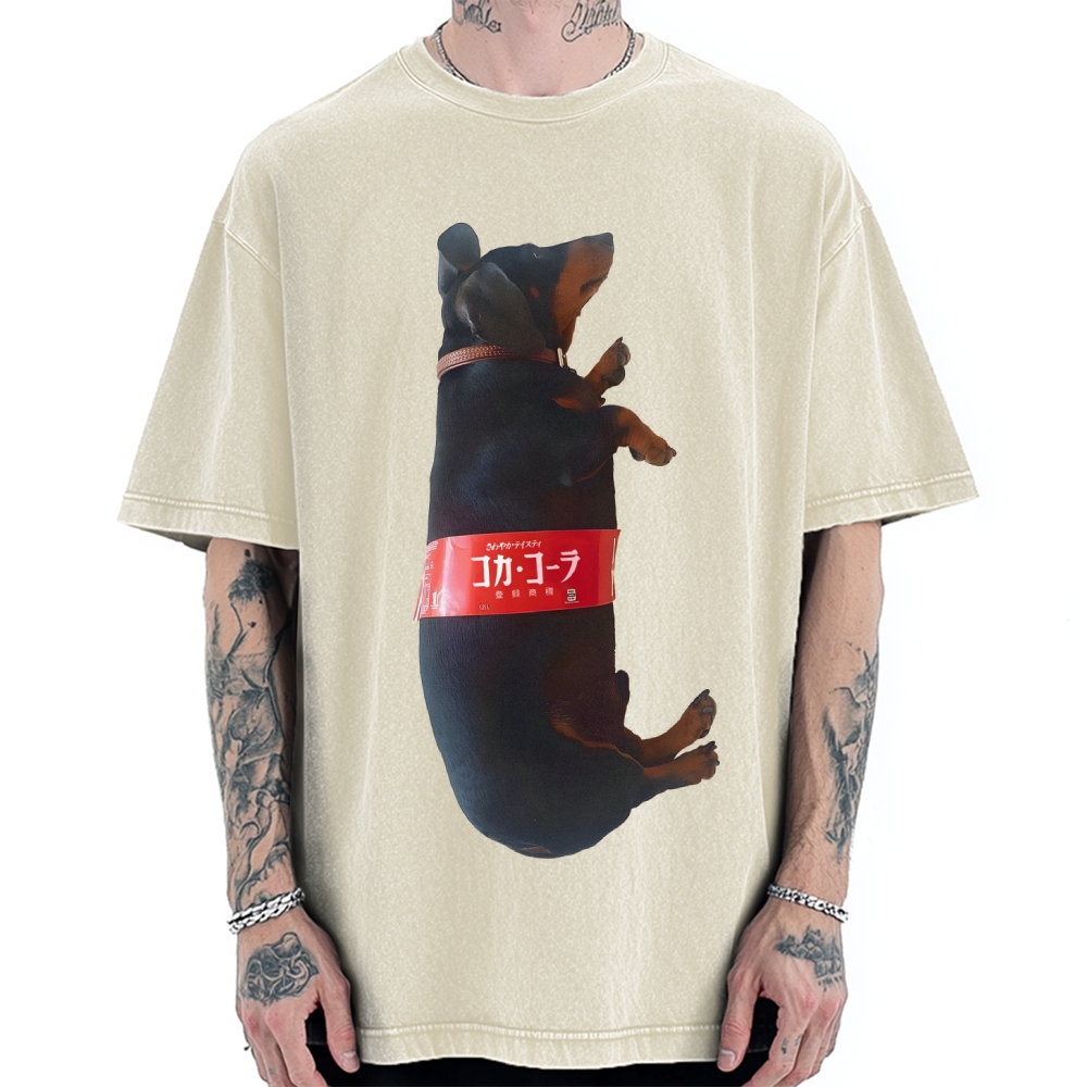 Doggy Cola Vintage Washed T-shirt