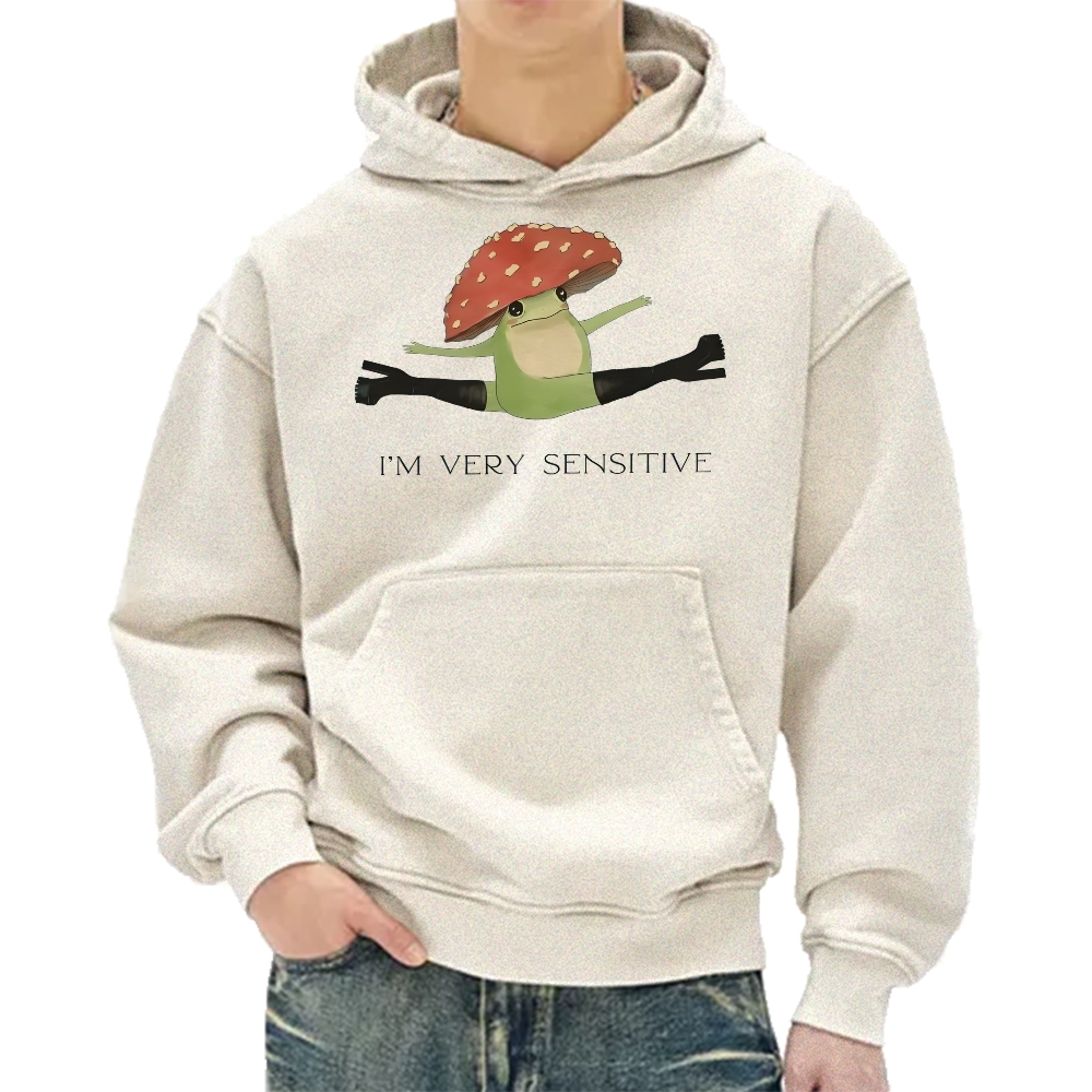 Sensitive Frog Vintage Washed Hoodie