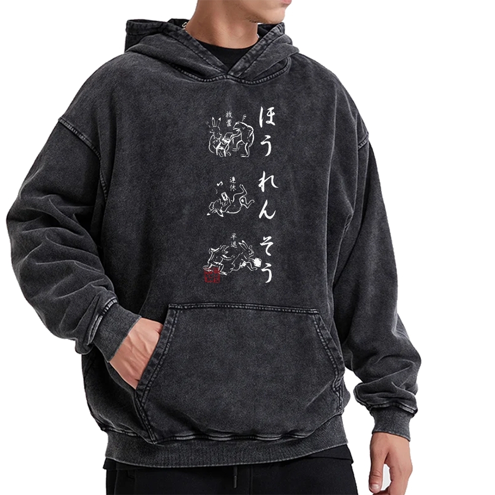 Im Not Like Other Girls Worm Cute Vintage Washed Hoodie