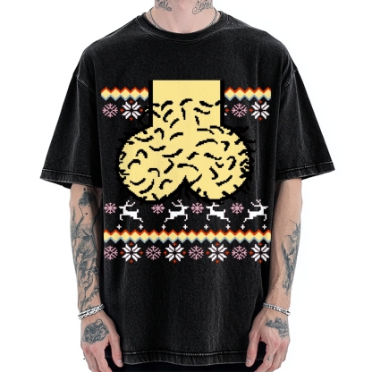 Hilarious Naughty Vintage Washed T-shirt