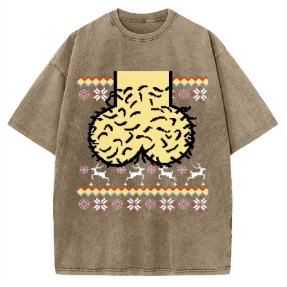 Hilarious Naughty Vintage Washed T-shirt
