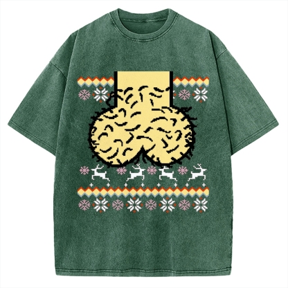 Hilarious Naughty Vintage Washed T-shirt