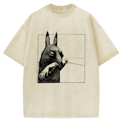 Biological bite marks Vintage Washed T-shirt