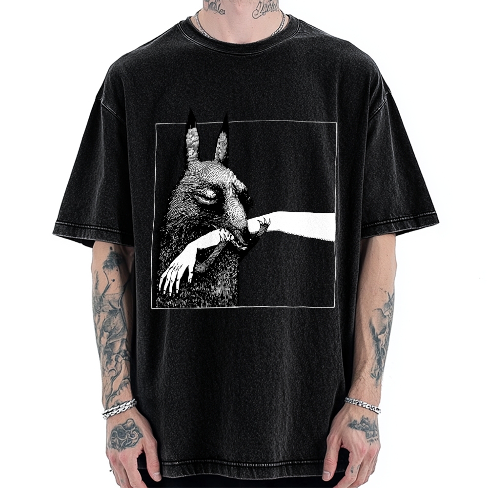 Biological bite marks Vintage Washed T-shirt