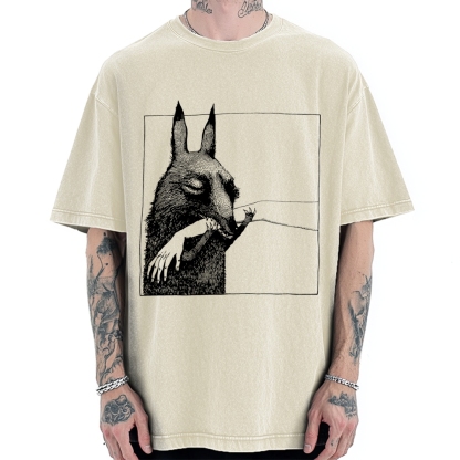 Biological bite marks Vintage Washed T-shirt