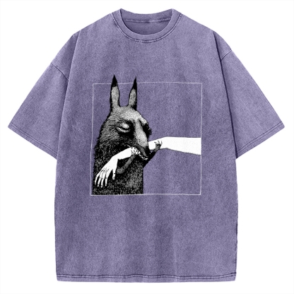 Biological bite marks Vintage Washed T-shirt