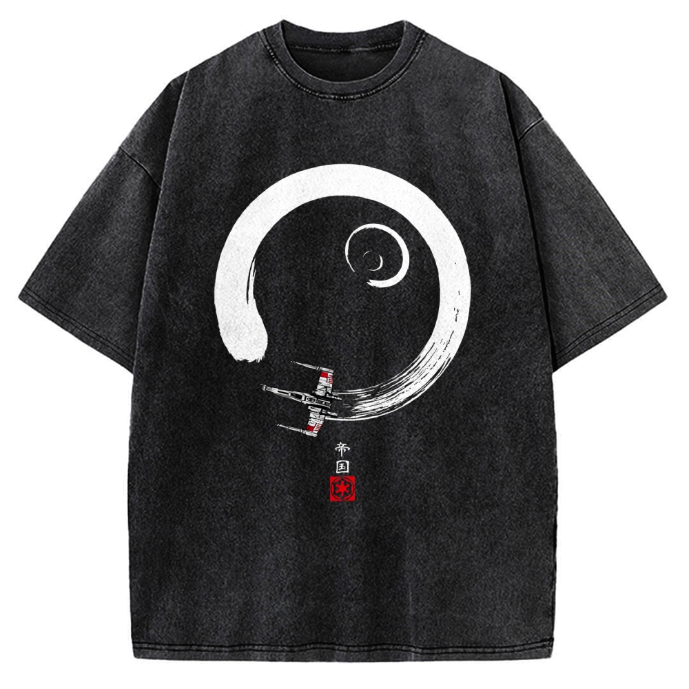 Red five ENSO Vintage Washed T-shirt