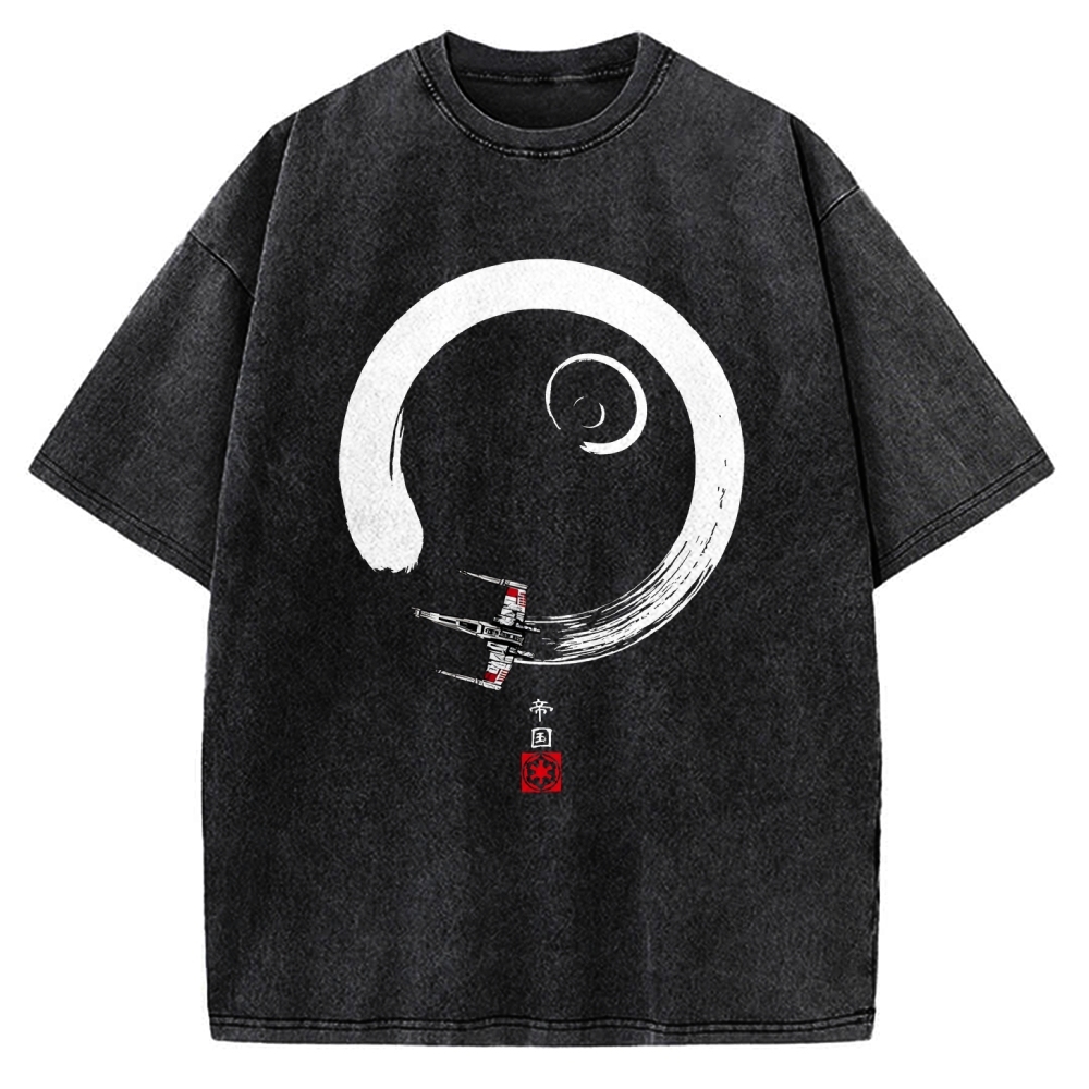 Red five ENSO Vintage Washed T-shirt
