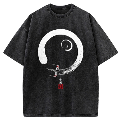 Red five ENSO Vintage Washed T-shirt
