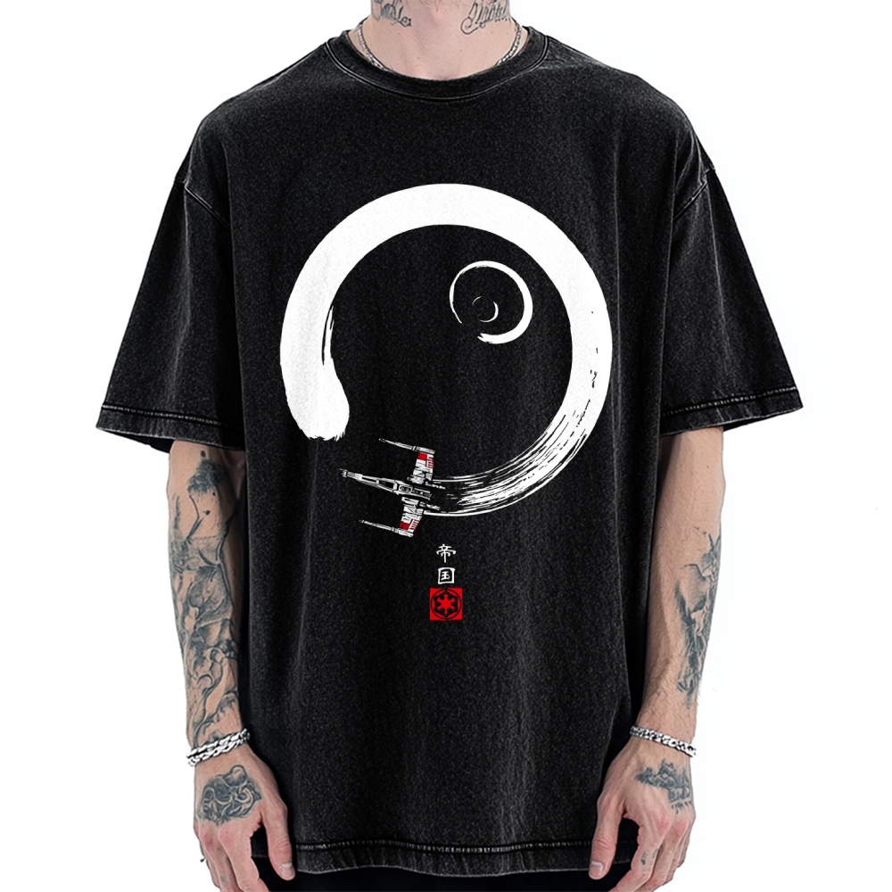 Red five ENSO Vintage Washed T-shirt