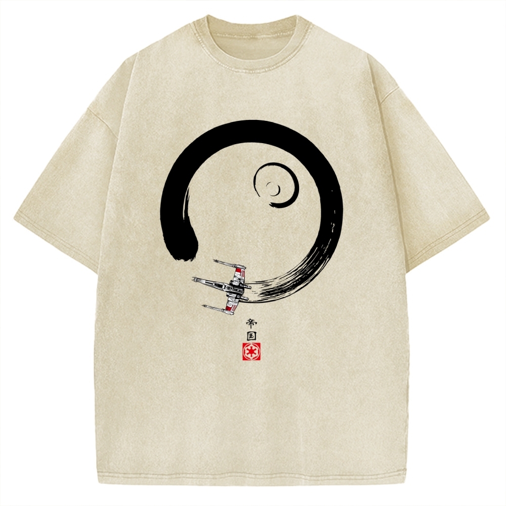 Red five ENSO Vintage Washed T-shirt