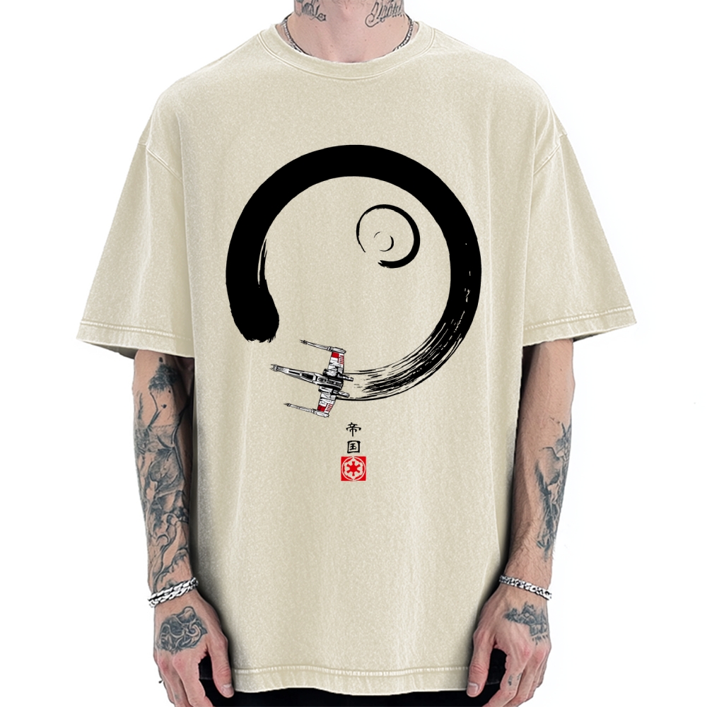 Red five ENSO Vintage Washed T-shirt