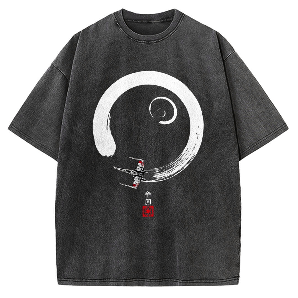 Red five ENSO Vintage Washed T-shirt