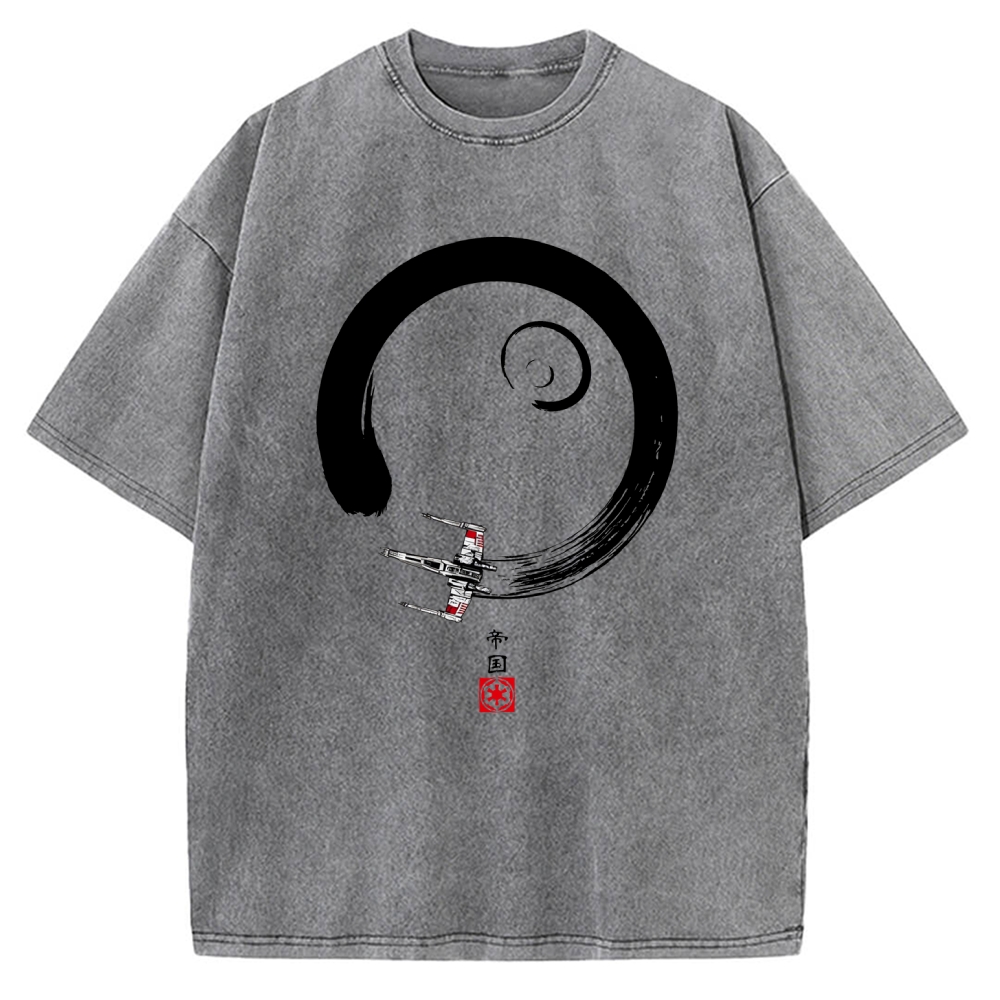 Red five ENSO Vintage Washed T-shirt