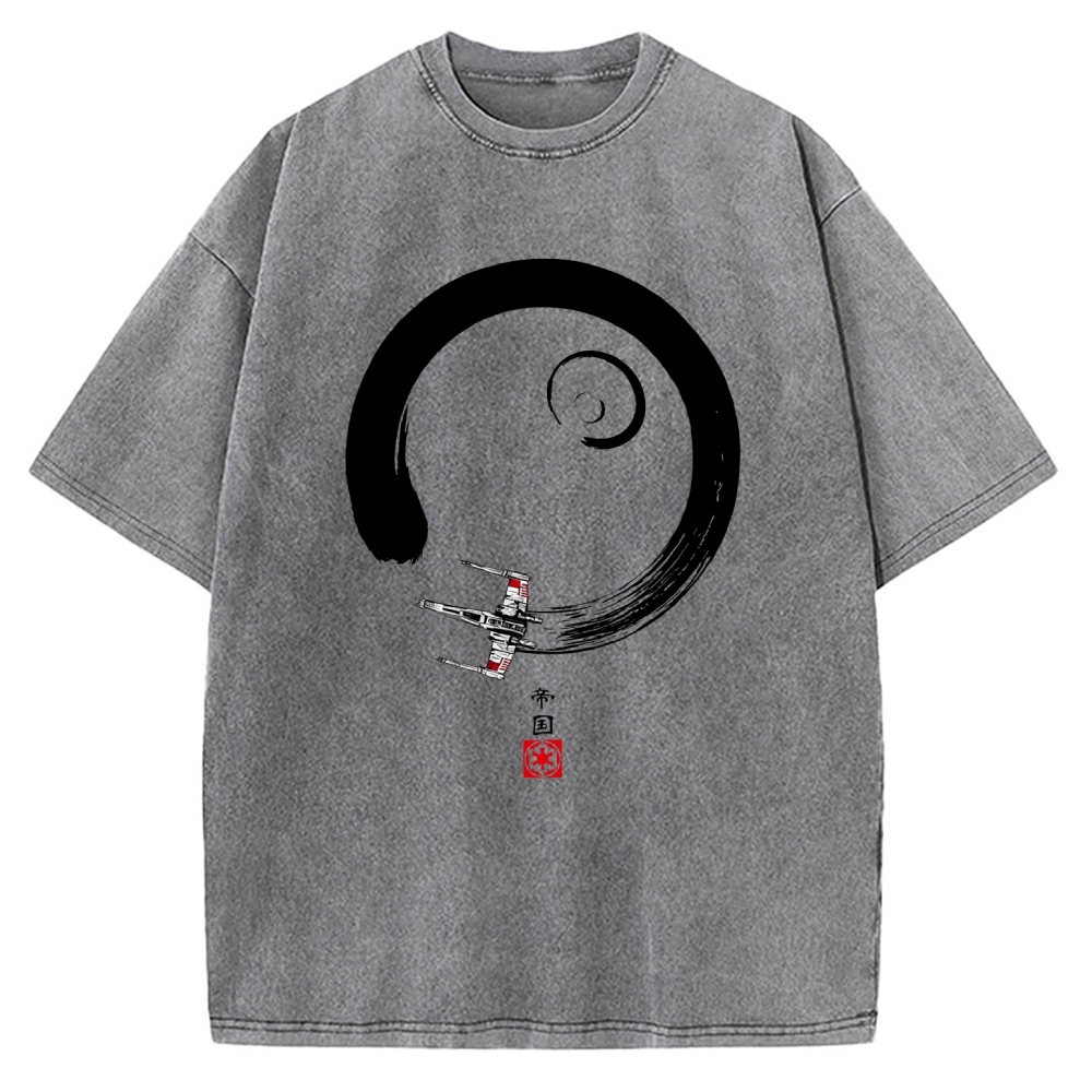 Red five ENSO Vintage Washed T-shirt