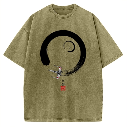 Red five ENSO Vintage Washed T-shirt