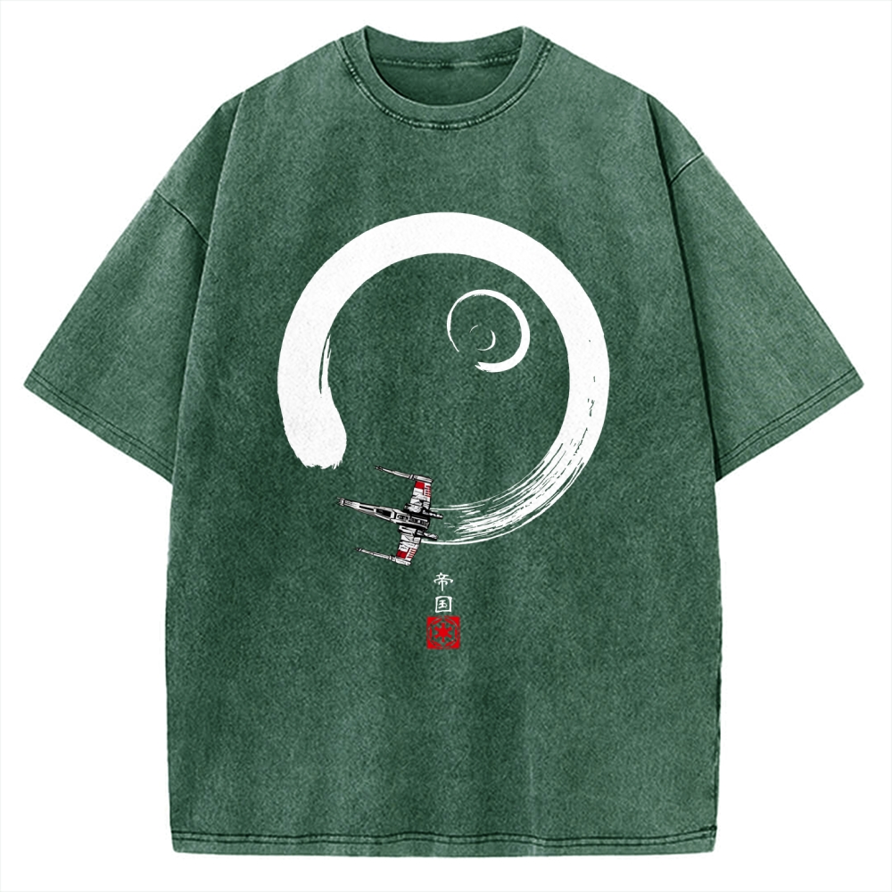 Red five ENSO Vintage Washed T-shirt