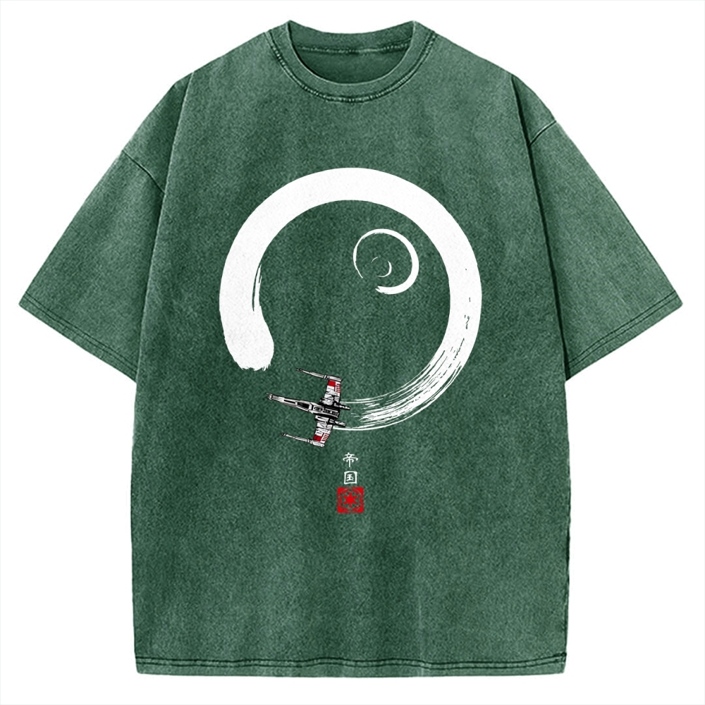 Red five ENSO Vintage Washed T-shirt