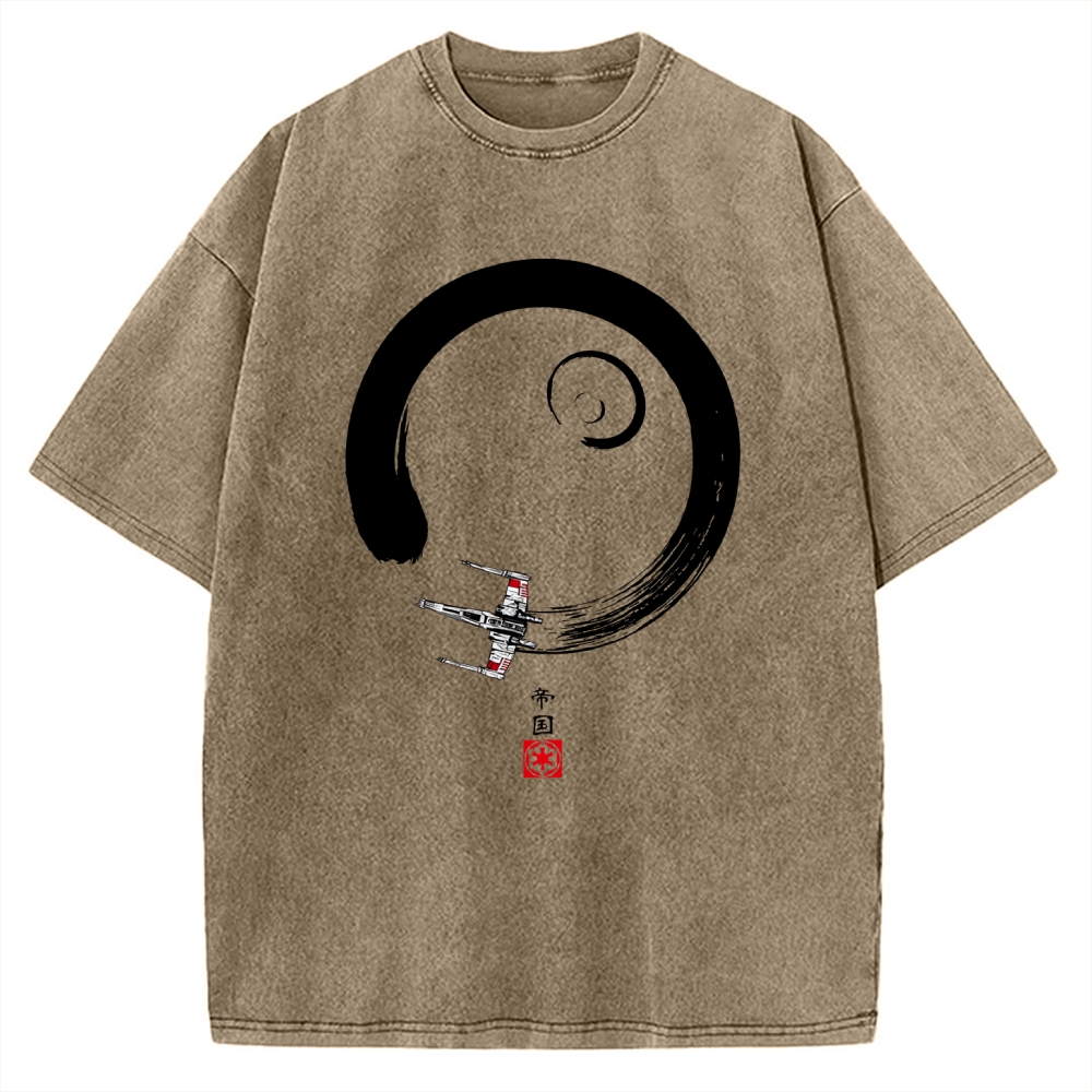 Red five ENSO Vintage Washed T-shirt