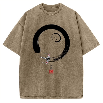 Red five ENSO Vintage Washed T-shirt