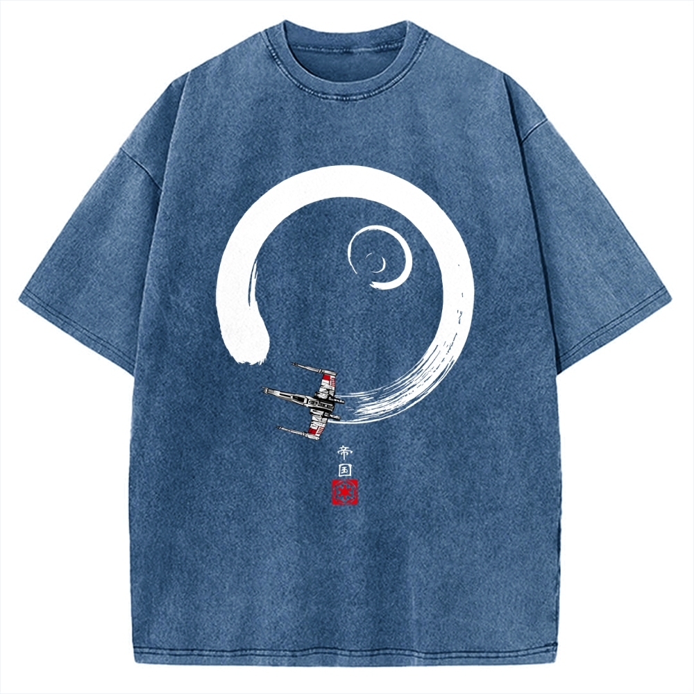 Red five ENSO Vintage Washed T-shirt