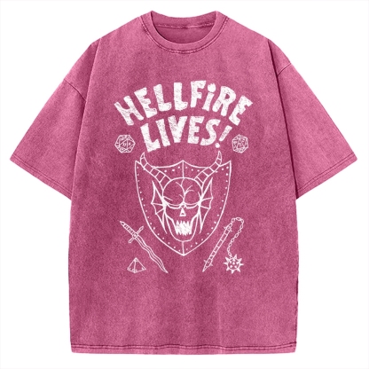 Hellfire Lives Vintage Washed T-shirt