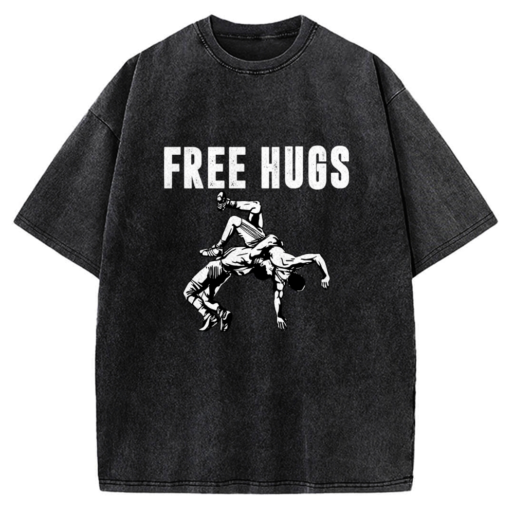 Free Hugs Vintage Washed T-shirt