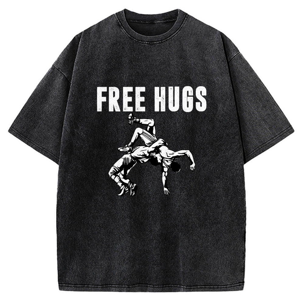 Free Hugs Vintage Washed T-shirt
