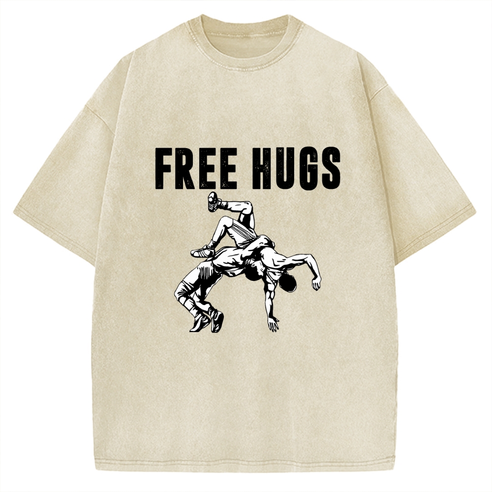 Free Hugs Vintage Washed T-shirt