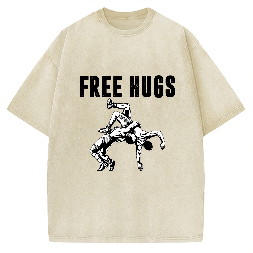 Free Hugs Vintage Washed T-shirt