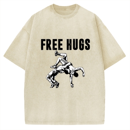 Free Hugs Vintage Washed T-shirt