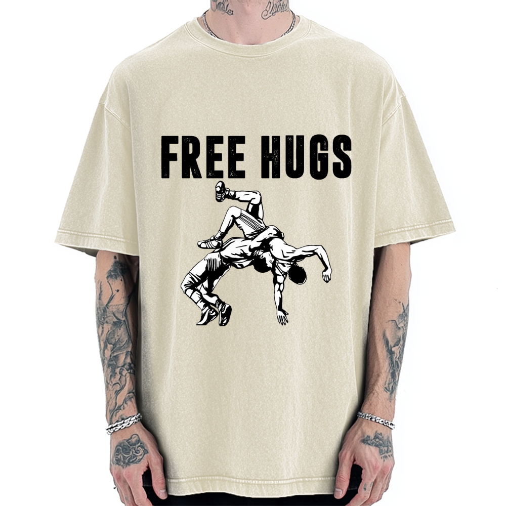 Free Hugs Vintage Washed T-shirt